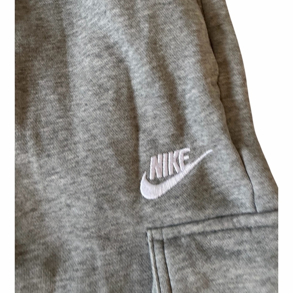 Nike Fleece Cargo Jogger Sweatpants Gray Men’s‎ Small - Picture 4 of 6